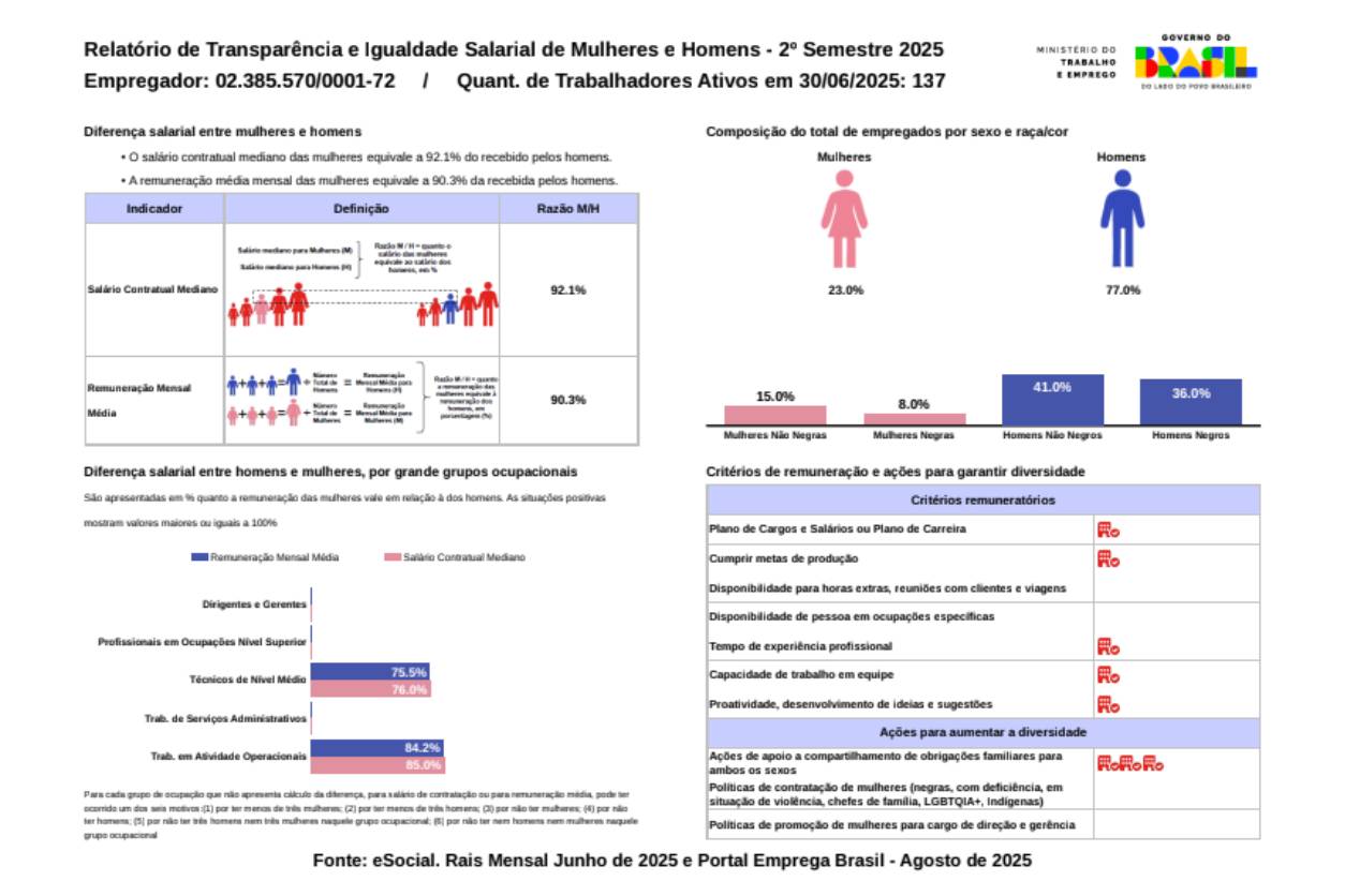 Relatório de Transparência - 1º Semestre de 2025