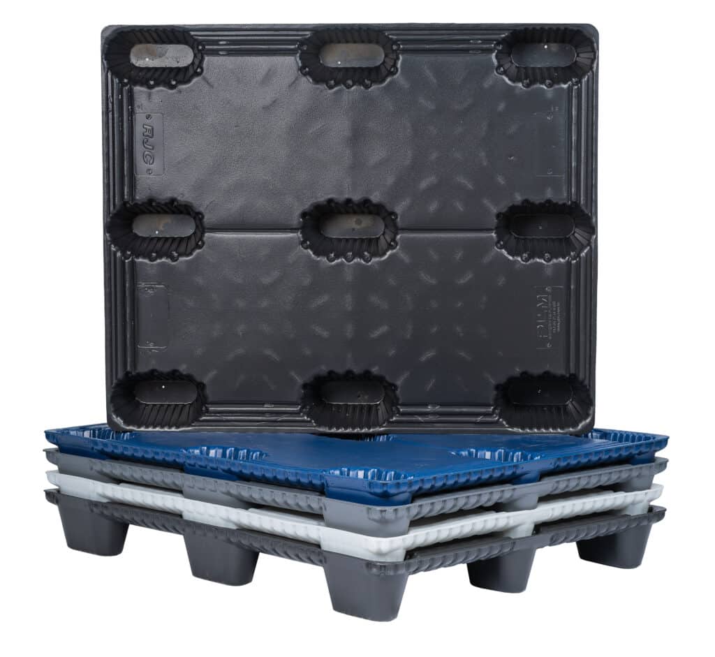 Uso de pallets termoformados
