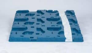 Tipos de bandejas separadoras de rodas