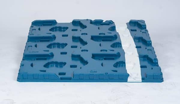 Quais são os tipos de bandejas separadoras de rodas?